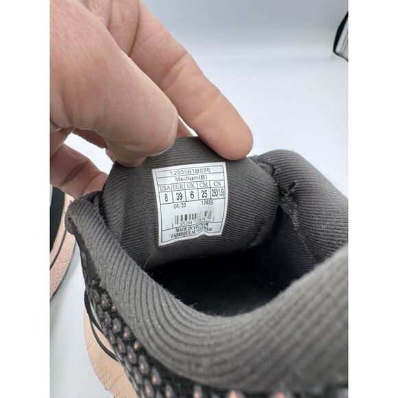 Women’s Brooks Ghost 14 Running Shoes Black/Pearl/Peach Medium B - Picture 7 of 7